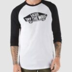 Vans "vans otw raglan long sleeve t-shirt blanc"