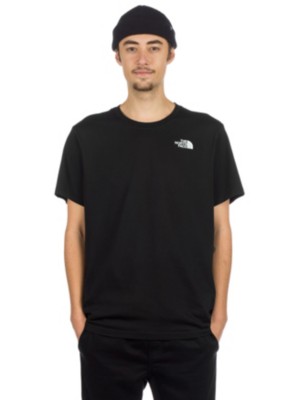 The north face "the north face red box t-shirt noir"