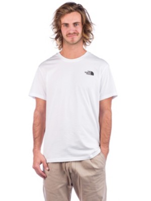 The north face "the north face simple dome t-shirt blanc"
