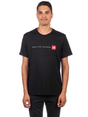 The north face "the north face never stop exploring t-shirt noir"