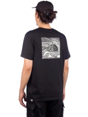 The north face "the north face red box celebration t-shirt noir"