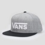 Vans "vans drop v ii snapback cap gris"