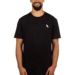 Cleptomanicx "cleptomanicx embro gull t-shirt bleu"