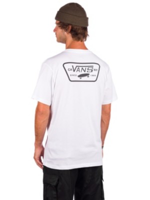 Vans "vans full patch back t-shirt blanc"