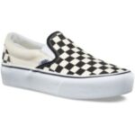 Vans "vans checkerboard classic platform slip-ons à motifs"