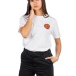 Santa cruz "santa cruz classic dot t-shirt blanc"