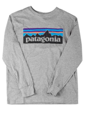 Patagonia "patagonia graphic organic long sleeve t-shirt gris"