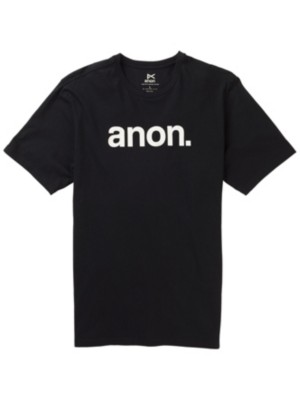 Anon "anon t-shirt t-shirt noir"