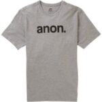 Anon "anon t-shirt t-shirt gris"