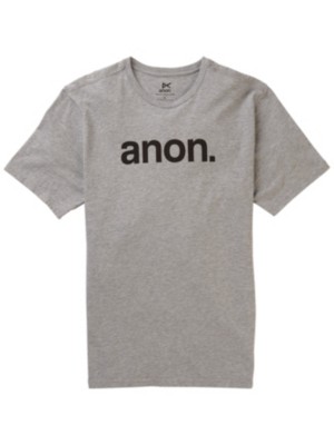 Anon "anon t-shirt t-shirt gris"
