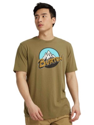 Burton "burton retro mtn t-shirt vert"