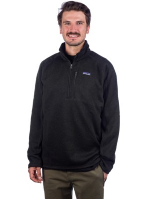 Patagonia "patagonia better sweater 1/4 zip sweater noir"