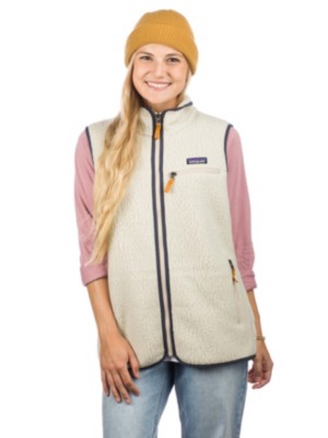 Patagonia "patagonia retro pile vest blanc"