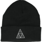Huf "huf essentials tt cuff beanie noir"