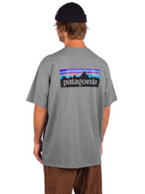 Patagonia "patagonia p-6 logo responsibili t-shirt gris"
