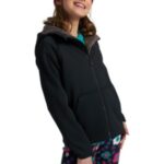 Burton "burton crown weatherproof sherpa zip hoodie noir"