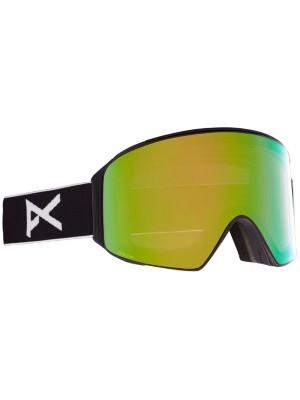 Anon "anon m4 cylindrical black (+bonus lens) goggle noir"