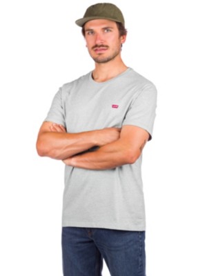 Levis "levi's the original cotton t-shirt gris"