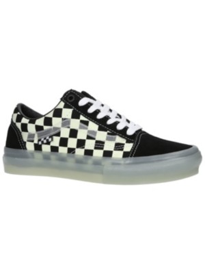 Vans "vans glow old skool pro skate shoes noir"
