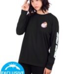 Santa cruz "santa cruz unicorn dot long sleeve t-shirt noir"