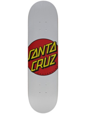 Santa cruz "santa cruz classic dot fa20 8.0"" skateboard deck blanc"