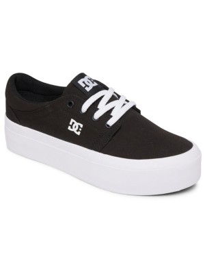 Dc "dc trase platform sneakers noir"