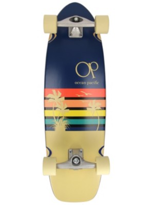 Ocean pacific "ocean pacific sunset 32.25"" surfskate blanc"