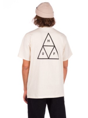 Huf "huf essentials tt t-shirt marron"