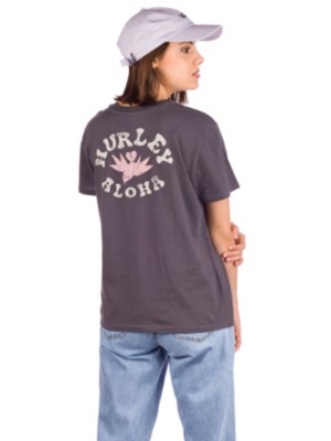 Hurley "hurley wailer washed gf crew t-shirt gris"