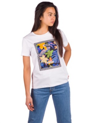 Vans "vans border box trop t-shirt blanc"