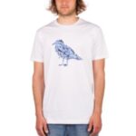 Cleptomanicx "cleptomanicx jack gullock t-shirt bleu"
