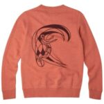 O'neill "o'neill circle surfer crew sweater orange"