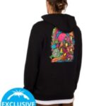 Santa cruz "santa cruz bt toxic wasteland hoodie noir"
