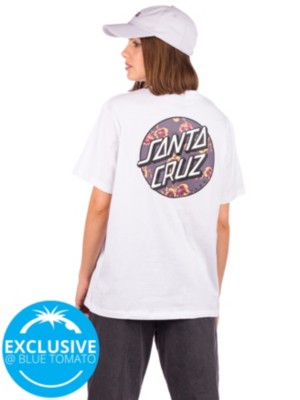 Santa cruz "santa cruz bt poppy infill t-shirt blanc"