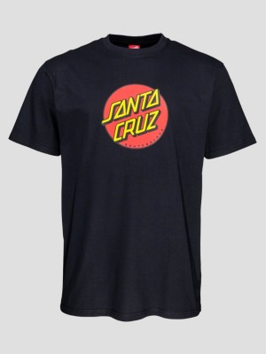 Santa cruz "santa cruz classic dot t-shirt noir"