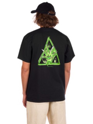 Huf "huf green buddy tt t-shirt noir"