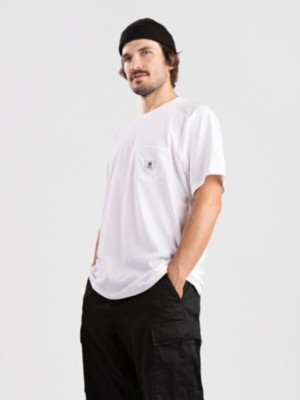 Element "element basic pocket label t-shirt blanc"