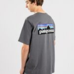 Patagonia "patagonia p-6 logo responsibili t-shirt gris"