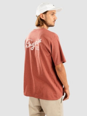 Patagonia "patagonia quality surf pocket responsibili- t-shirt rose"