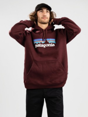Patagonia "patagonia p-6 logo uprisal hoodie rouge"