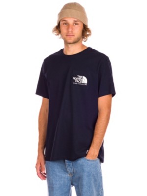 The north face "the north face berkeley california pocket t-shirt bleu"