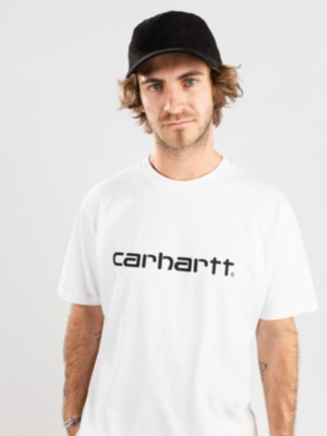 Carhartt wip "carhartt wip script t-shirt blanc"