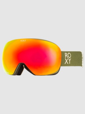 Roxy "roxy popscreen color luxe burnt olive goggle vert"