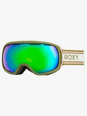 Roxy "roxy rockferry color luxe burnt olive goggle vert"