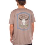 Quiksilver "quiksilver wild card t-shirt marron"