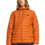 Quiksilver "quiksilver scaly hood jacket orange"