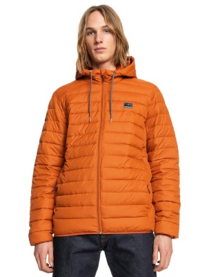 Quiksilver "quiksilver scaly hood jacket orange"