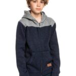 Quiksilver "quiksilver kelblo zip hoodie bleu"