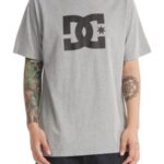 Dc "dc star t-shirt gris"