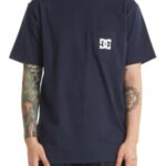 Dc "dc star pocket t-shirt bleu"